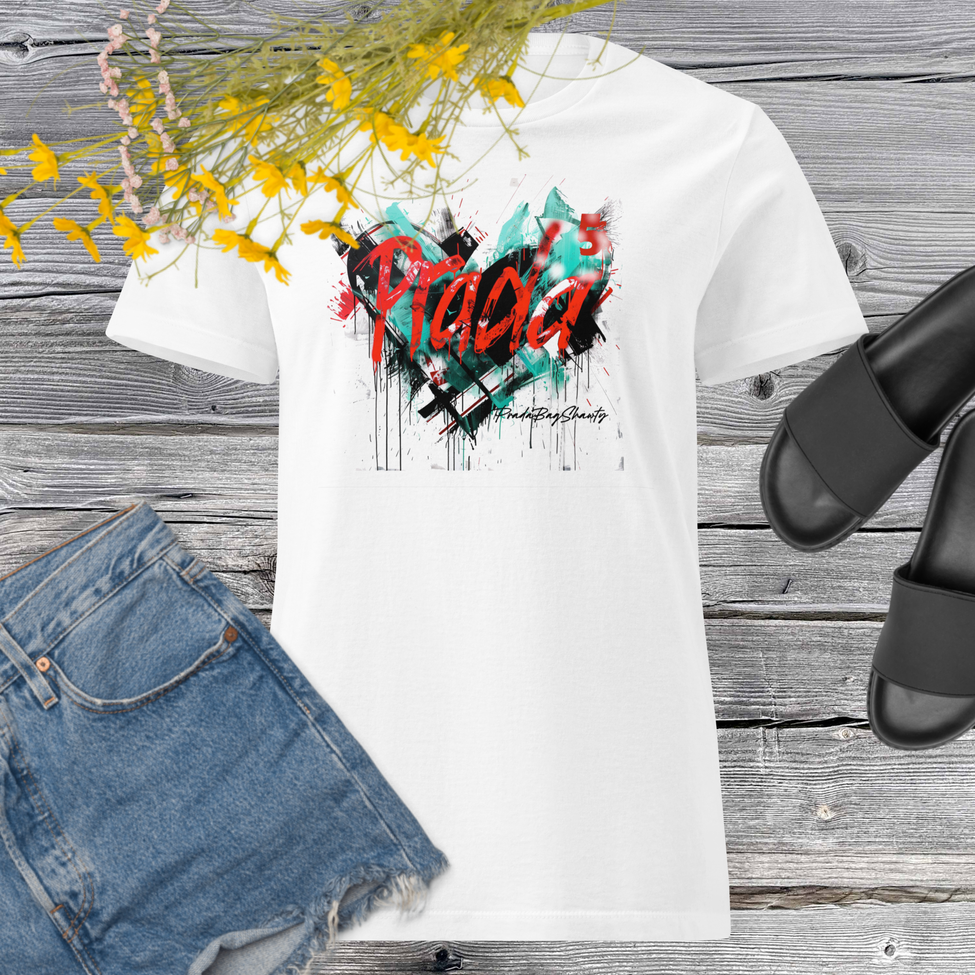 PradaBagShawty Women's Basic Tee